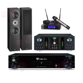 【金嗓】CPX-900 K1A+DB-7AN+JBL VM200+Monitor supreme 802(4TB點歌機+擴大機+無線麥克風+落地式喇叭)