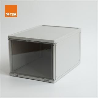 【特力屋】樹德拼拼樂收納鞋盒-灰色