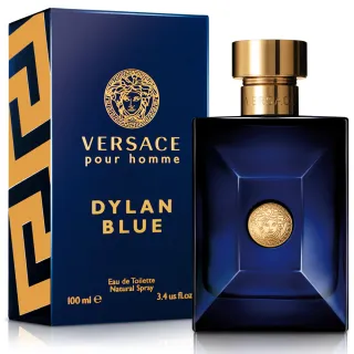 【VERSACE 凡賽斯】狄倫.正藍男性淡香水100ml(專櫃公司貨)