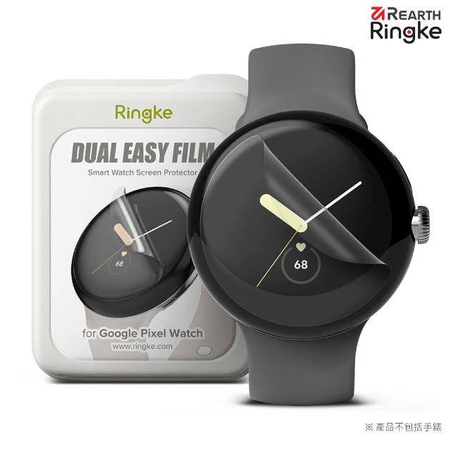 【Ringke】Google Pixel Watch 2 / 1 41mm Dual Easy Film 滿版螢幕保護貼 3入(Rearth 保貼)