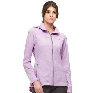 【Jack wolfskin 飛狼】女 Supplex 輕量遮陽外套 抗UV外套(丁香紫)