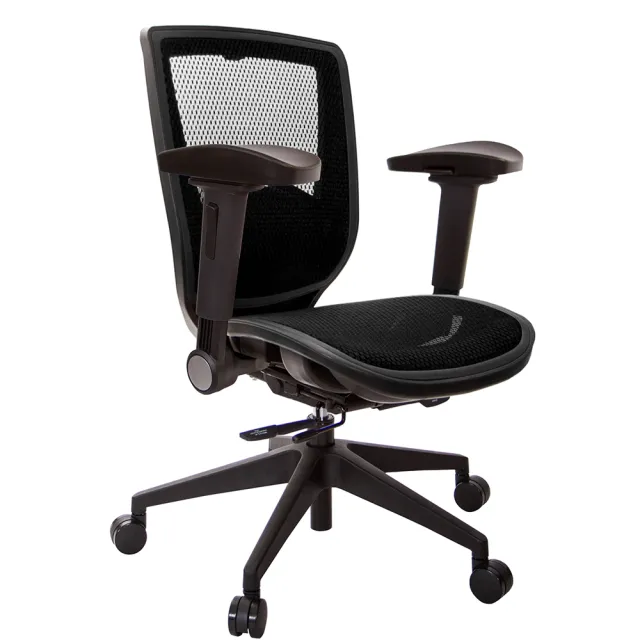 【GXG 吉加吉】短背全網 4D弧面摺疊扶手 電腦椅(TW-81Z6 E1D)