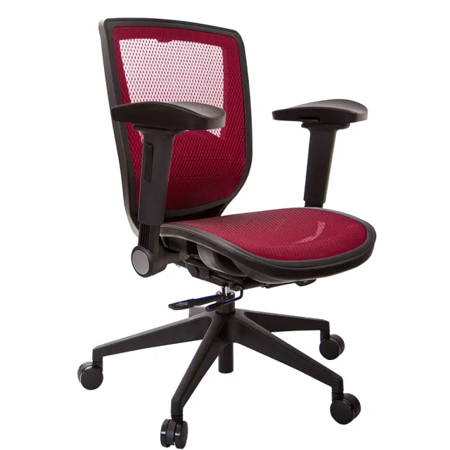 【GXG 吉加吉】短背全網 4D弧面摺疊扶手 電腦椅(TW-81Z6 E1D)