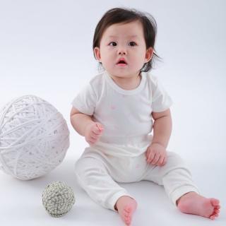 【Deux Filles有機棉】嬰兒短袖包屁衣 三色(新生兒 有機棉 連身衣)