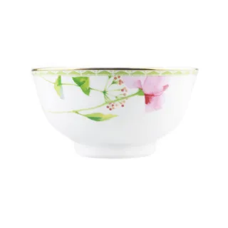 【NORITAKE】湖畔花語金邊麵碗16.2CM 可微波(新品上市)