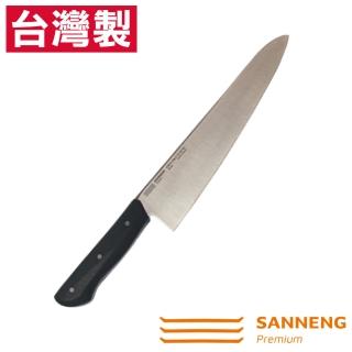 【SANNENG 三能】Premium 專業廚師刀 鈦金30cm 總長395mm(SN4840)