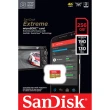 【SanDisk 晟碟】256GB 190MB/s Extreme microSDXC U3 V30 A2 記憶卡(平輸)