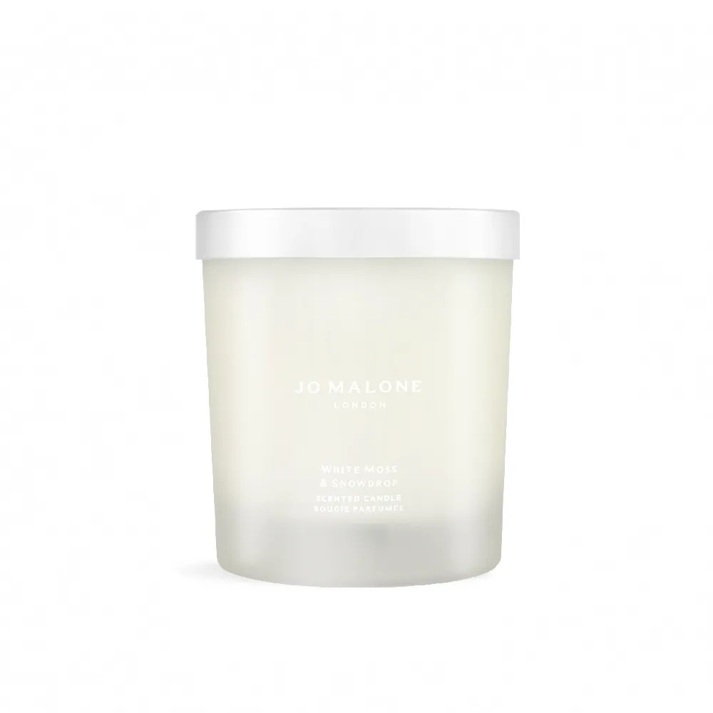 【Jo Malone】歡樂雪花聖誕 白苔與雪花蓮香氛工藝蠟燭 200g 2022聖誕限量(國際航空版)