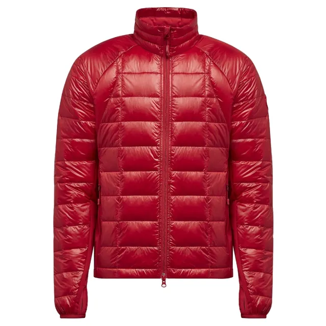 【CANADA GOOSE】女款 Hybridge Lite 經典系列 紅色輕量羽絨外套(XS號、S號)