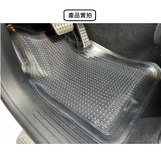 【通用型 可自行裁切】四片式透明踏墊 通用款(汽車腳踏墊 腳踏墊)