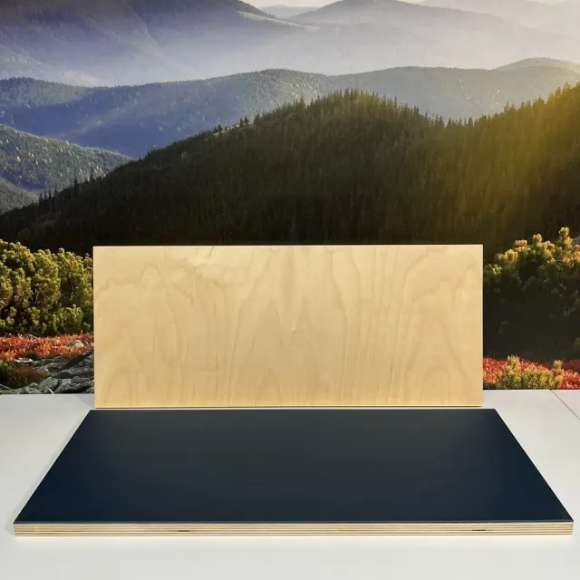 【沃克嚴選】亞麻樺木層板60x25x1.7cm #4179煙燻藍 單片