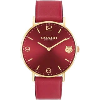 【COACH】官方授權經銷商 生肖錶 虎年限定手錶-36mm 情人節禮物(14503867/速)