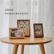 【Life shop】6吋實木相框/櫸木桌框(適用4X6相紙 橫式直式皆可放 交換禮物 居家布置)