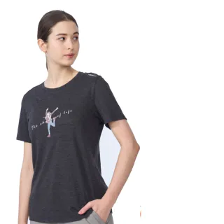 【Wildland 荒野】山女孩機能快乾T恤.休閒機能短袖圓領衫(0B01617-95 鐵灰色)