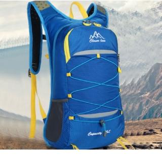 【May Shop】輕量 露營 健行登山 自行車雙肩 減壓後揹包