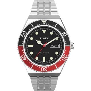 【TIMEX】天美時 M79系列 機械錶 黑 / 紅 TXTW2U83400