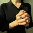【mittag】holding hands ring_牽手戒指(情人節 生日禮 牽手 純銀)