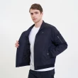【Lee 官方旗艦】男裝 鋪棉外套 / 立領夾克 氣質黑 標準版型(LL220001K11)
