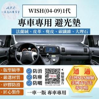 【一朵花汽車百貨】TOYOTA 豐田 一代 WISH 04-09 法蘭絨 麂皮 碳纖維 超纖皮革 大理石皮革 避光墊