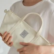 【EverSimple】Penny 側背包+6號收納內袋(白色 台灣製造 帆布包 小包 斜背小包 隨身小包 手提 簡約 文青)