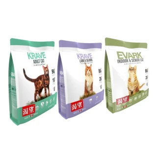 【EVARK 渴望】無穀貓糧（羊肉鮭魚/原野鮮雞/室內高齡）5.4kg(貓飼料、貓乾糧)
