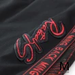 【MYVEGA 麥雪爾】MA黑紅格紋連帽抽繩九分褲套裝-黑(上下身分開販售)