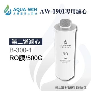 【AQUA-WIN 水精靈】AW-1901拋棄型RO膜/500G(B-300-1)