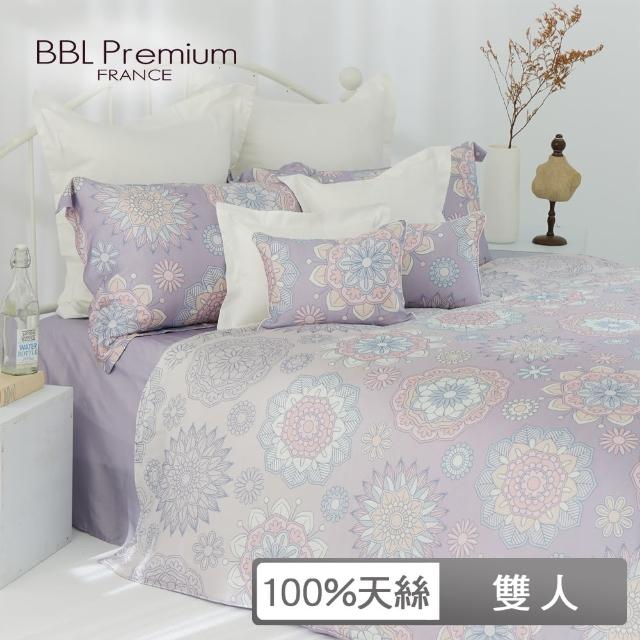 【BBL Premium】100%天絲印花床包被套組-微笑向日葵(雙人)