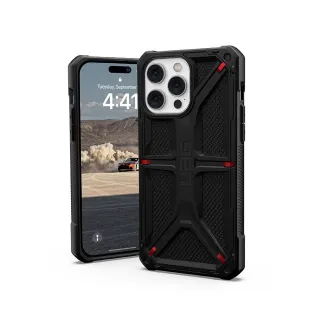 【UAG】iPhone 14 Pro Max 頂級特仕版耐衝擊保護殼-軍用黑(UAG)