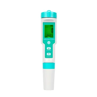 【WSensor】多合一水質測試筆(C-600│TDS/PH/EC/ORP/S.G│水質檢測筆│水質檢測│驗水筆│鹽度計)