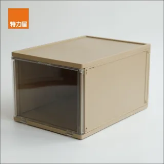 【特力屋】樹德拼拼樂收納鞋盒-沙色