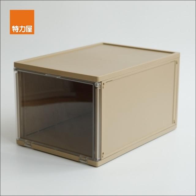 【特力屋】樹德拼拼樂收納鞋盒-沙色