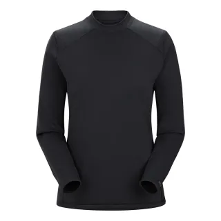 【Arcteryx 始祖鳥官方直營】女 Motus 長袖圓領衫(黑)