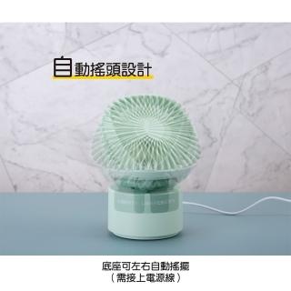 【利百代】冰棒自動搖頭風扇(LY-3110FA-綠)
