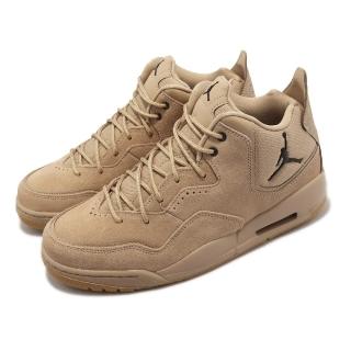 【NIKE 耐吉】休閒鞋 Jordan Courtside 23 男鞋 卡其 小麥色 氣墊 喬丹 平輸品 海外限定(AT0057-200)