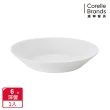 【CORELLE 康寧餐具】PYREX 靚白純白強化玻璃6吋深盤(413)