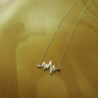 【mittag】heartbeat necklace_心跳項鍊(心跳 告白 銀飾 925 mittag)