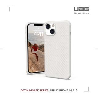 【UAG】（U）iPhone 13/14 MagSafe 耐衝擊矽膠保護殼-白(UAG)