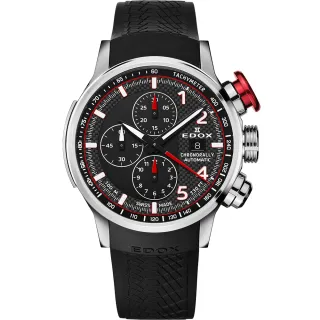 【EDOX 伊度】全球限量 BMW M MOTORSPORT 官方三眼計時賽車手錶 99狂買節(E01129.TRCA.NCAR)