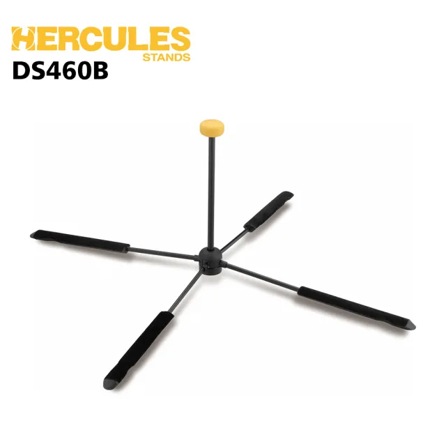 【Hercules 海克力斯】DS460B 輕便型長笛架 可置入管尾(全新公司貨)