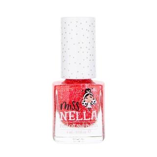 【英國 MISS NELLA】兒童水性可撕式安全指甲油-蘋果氣球(MN48)