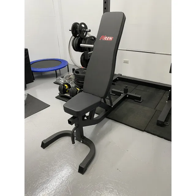 【Fitek】半商用多功能可調整舉重椅 1107B 新改款調整型重訓椅／啞鈴椅 臥推椅(重訓椅 舉重椅 臥推椅)