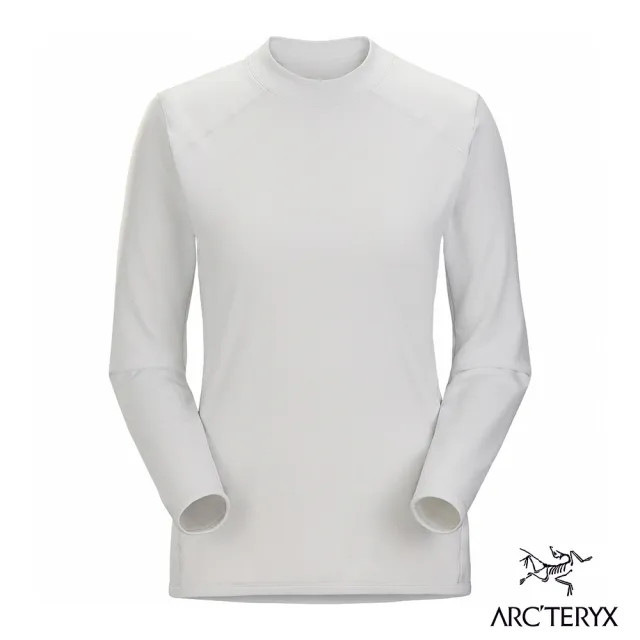 【Arcteryx 始祖鳥】女 Motus 長袖圓領衫(空氣灰)