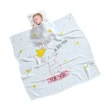 【JoyNa】竹纖維包巾 親膚透氣雙層紗布巾 嬰兒包巾(新生兒浴巾.蓋毯)