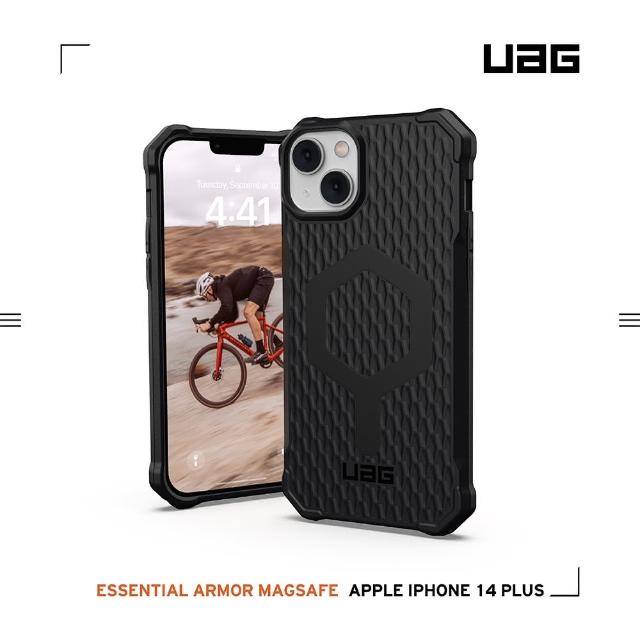 【UAG】iPhone 14 Plus MagSafe 耐衝擊輕量保護殼-黑(UAG)