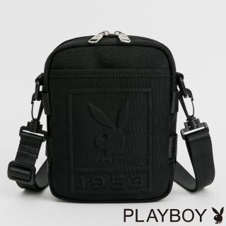 【PLAYBOY】斜揹包 1953系列(黑色)