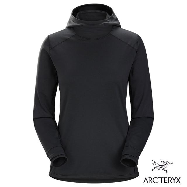 【Arcteryx 始祖鳥官方直營】女 Motus 套頭衫(黑)