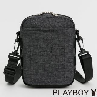 【PLAYBOY】斜揹包 1953系列(灰色)