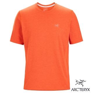 【Arcteryx 始祖鳥官方直營】男 Cormac 快乾短袖圓領衫(非凡橘)