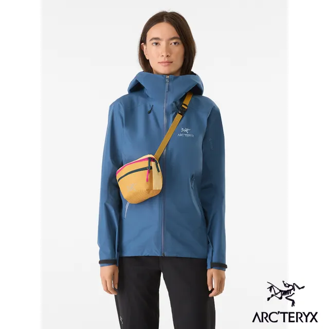 【Arcteryx 始祖鳥官方直營】Mantis 1L 多功能腰包(玫瑰紫/鐵克諾紅)